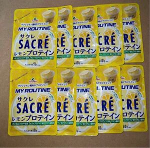 【10袋セット】プロテイン サクレ レモン SACRE MY ROUTINE マイルーティーン