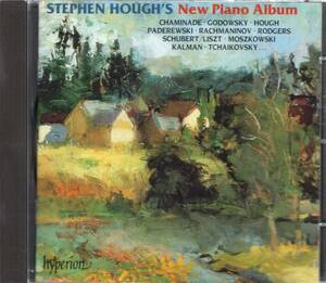 a023　　　　シューベルト他：STEPHEN HOUGH'S NEW PIANO ALBUM /HOUGH