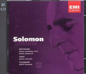 a340　　ベートヴェン他：SOLOMON PROFILE /SOLOMON (2CD)