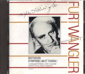 ベートヴェン：交響曲第9番「合唱」／フルトヴェングラー