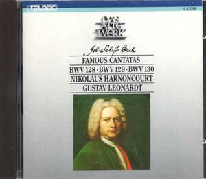 mt373　　　J.S.バッハ：FAMOUS CANTATAS /レオンハルト＆アーノンクール