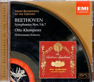 ol136　　　ベートーヴェン：交響曲第5番＆7番／クレンペラー