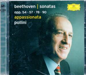 pc380　　ベートーヴェン：ピアノ・ソナタ作品54,57,78,90 /ポリーニ　(2CD)
