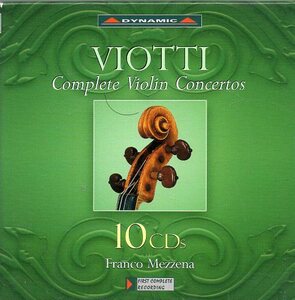 フランコ・メッゼーナ/ ヴィオッティ :ヴァイオリン協奏曲全集 (10CD)