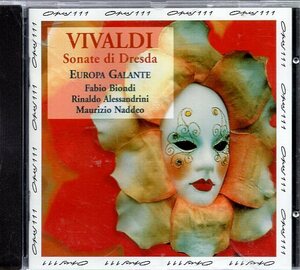 Vivaldi*, Europa Galante, Biondi*, Alessandrini*, Naddeo* Vivaldi - Sonate Di Dresda