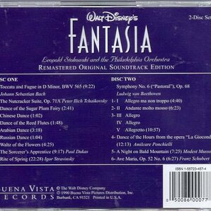 Leopold Stokowski With The Philadelphia Orchestra Walt Disney's Fantasia （2CD)の画像2