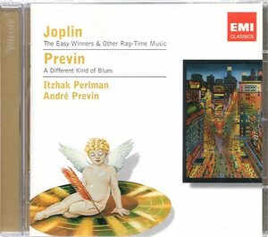 Scott Joplin: Easy Winners & Andre Previn: A Different Kind Of Blues / Itzhak Perlman(vn), Andre Previn(p)