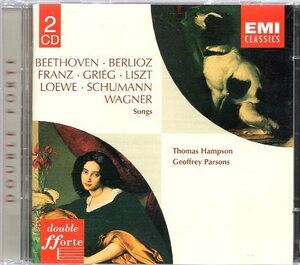 Ludwig van beethoven-Thomas Hampson sings beethoven, Berlioz, Franz, Grieg,（２CD)