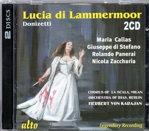 ドニゼッティ：歌劇「ランメルムーアのルチア」/カラヤン指揮（２CD)
