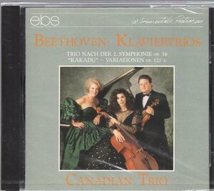 ベートーヴェン：交響曲第２番 Op.36による三重奏曲 　「カカドゥ」変奏曲 Op.121aカナディアン・トリオ