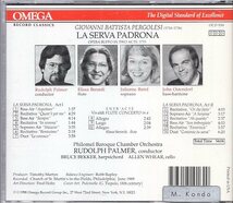 Pergolesi: La Serva Padrona / Palmer, Baird, Ostendorf_画像2