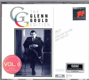 バッハ：イギリス組曲/グレン・グールド（２CD)