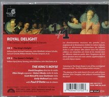  Royal Delight 17th-century English Ballads and Dances The King's Noyse, David Douglass　（２CD)_画像2