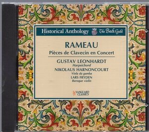 Historical Anthology - Rameau: Pieces de Clavecin /Leonhardt