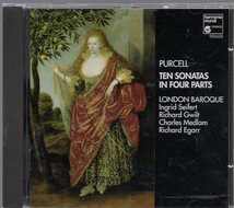 Purcell*, London Baroque, Ingrid Seifert, Richard Gwilt, Charles Medlam, Richard Egarr Ten Sonatas In Four Parts_画像1