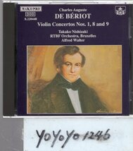 pc377 DE　BERIOT：ヴァイオリン協奏曲第1、8&9番/ワルター_画像1