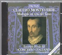 Claudio Monteverde* Ensemble Vocale Del "Concerto Italiano"*, Rinaldo Alessandrini Madrigali Sui Testi Del Tasso_画像1