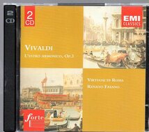 ヴィヴァルディ：協奏曲集「調和の霊感」/VIRTUOSI DI ROMA（２CD)_画像1