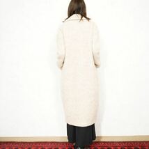 USA VINTAGE YLISTYLE MOHAIR LIKE WOOL DESIGN COAT/アメリカ古着モヘア風ウールデザインコート_画像3