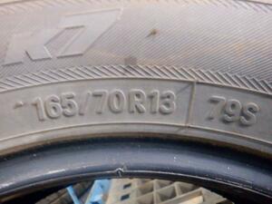 中古 165/70R13　2本　TOYO　132151 タイヤ