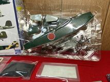 Ｃ９‐未組立【 第802日本海軍航空隊 川西Ｈ8K2 ニ式大型飛行艇12型 ( ビッグバード４ 世界の爆撃機・飛行艇・輸送機 ) カフェレオ 】1/144_画像4