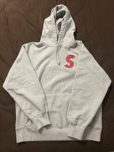 Supreme S LogoHooded Sweatshirt Size Large. シュプリーム Sロゴ スウェットシャツ パーカー サイズL