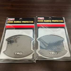 TRD ドアハンドルプロテクター　ブラック　2枚　2セット　小　未使用　正規品　MS010-00023 送料込