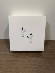 【新品未開封】Apple Air Pods(第3世代)Magsafe充電付き ワイヤレスイヤホン MME73J/A