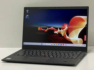 ★第10世代Core i5 ThinkPad X1 Carbon Gen8 Core i5 10310U 1.7GHz/16GB/NVMe256GB/WiFi/14.0FHD IPS/WIN11Pro64bit 2