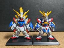 ☆GF13-017NJ：シャイニングガンダム＆GF13-017NJII：ゴッドガンダム☆FW GUNDAM CONVERGE☆美品・外箱ダメージ有☆ガンダムコンバージ☆_画像1