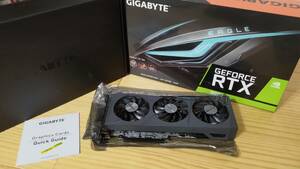 [訳アリ?中古品]GIGABYTE GeForce RTX 3070 EAGLE 8G　ギガバイト　グラフィックスカード