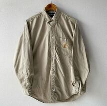 90s USA製 Ralph Lauren ボタンダウン シャツ L ラルフローレン アメリカ製 BD 長袖_画像1