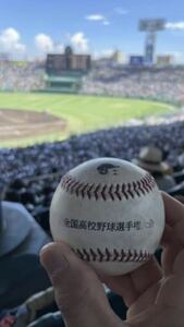 105回 甲子園 大会 慶応義塾 対 沖縄尚学 ファールボール オフィシャル 記念球 セット 公式球 実使用球 高校野球 ボール サイン 用 NPB MLB