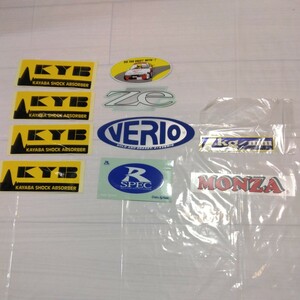  sticker various together / MONZA ze KYB car seal 