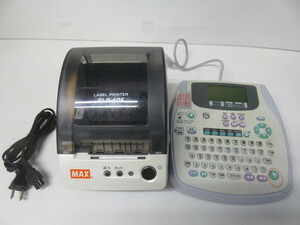 MAX label making machine ELP-60S. label printer . keyboard set 