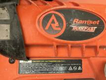JPF　RAMSET　日本パワーファスニング トラックファースト コンクリート用 ガス式 鋲打ち機 TF1200JQ　ジャンク品_画像4