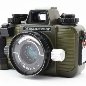 ニコン Nikon NIKONOS V モスグリーン NIKKOR 35mm F2.5 Close up lens for NIKONOS 10767の画像2