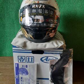 [新品未使用]Arai アライ RX-7X TSUBASA ツバサ サイズ M 57-58cm フルフェイス ヘルメットの画像1