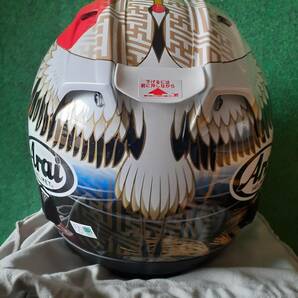 [新品未使用]Arai アライ RX-7X TSUBASA ツバサ サイズ M 57-58cm フルフェイス ヘルメットの画像2