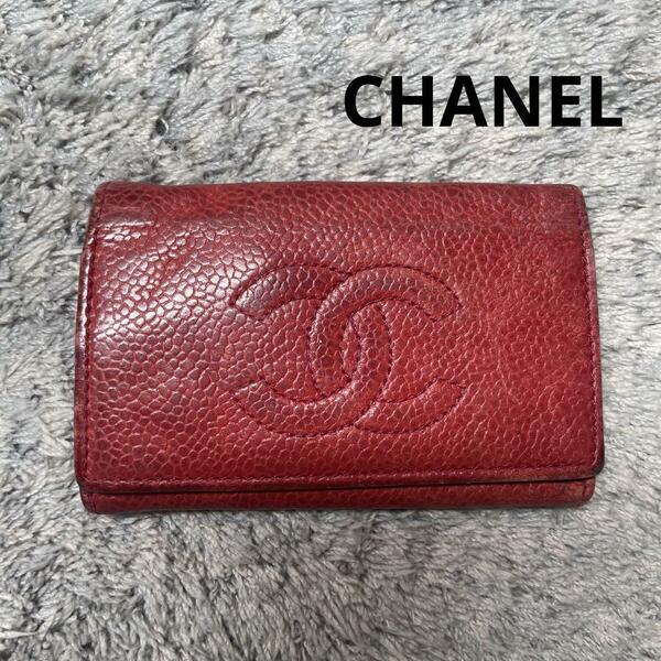 CHANEL シャネル キーケース レザー ココマーク