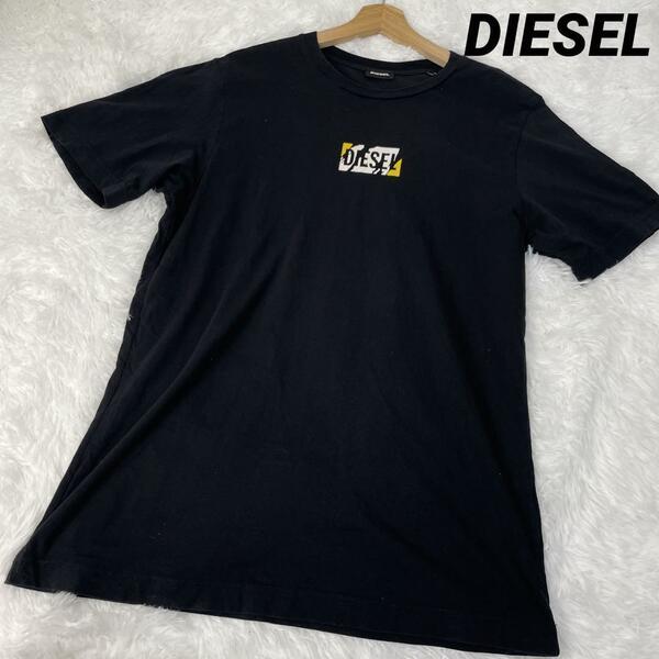 DIESEL ディーゼル 半袖Tシャツ ブラック