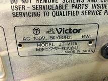 A1090　Victor　ビクター　オーディオ機器 　カセットデッキ/KD-05　 JA-S115/プリメインアンプ　JT-V115 /FM-AMチューナー 　ステレオ_画像7