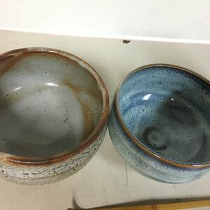 A1139 抹茶椀 茶碗 茶筅 茶杓 セット まとめ 和食器 茶道具 陶器の画像2