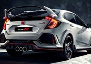 ””ライトUP”ホンダ シビック TypeR 合金車 ホワイトカラー モデル装飾 カスタム 峠仕様 永遠の白 速い ライト点灯 電池入れると 0078 白