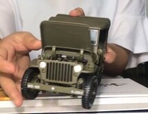 ★限定のお品★WELLY 1:18 JEEP Willys ジープ モデル オフロード 車両 シミュレーション 合金車 モデルコレクション お買い得品 0710_画像7