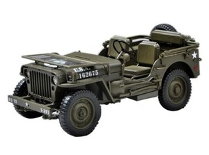 +疾風＋第二次世界大戦 ウィリス ジープ オフロード車 ウィリーオリジナル 1:18 WILLYS JEEP 合金シミュレーション カーモデル 0110