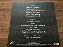 LP レコード ◆ SIX FEED UNDER / Warpath / 3984-14128-1 / ミスプリ Metal Blade Records / Cannibal Corpse / Death Metal デスメタル_画像3