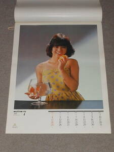 松田聖子,東映,1982年,カレンダー,ポスター,2枚,赤いスイトピー,青い珊瑚礁,あなたに逢いたくて,菅原文太,志穂美悦子,千葉真一,真田広之