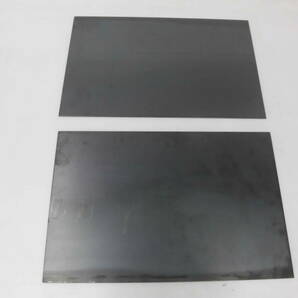 鉄板  黒皮 スチール板 板厚3.2mm 322mm x 500mm 2枚 切板 切材 溶接材 Bの画像1