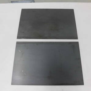 鉄板  黒皮 スチール板 板厚3.2mm 322mm x 500mm 2枚 切板 切材 溶接材 Bの画像8